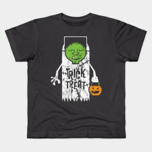 Frankenghost Halloween 2019 Frankenstein Ghost Spooky Trick or Treat Kids T-Shirt